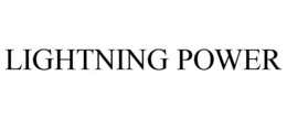LIGHTNING POWER trademark