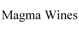 MAGMA WINES trademark