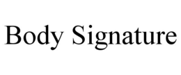BODY SIGNATURE trademark