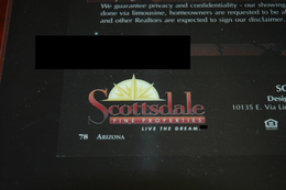 SCOTTSDALE FINE PROPERTIES LIVE THE DREAM trademark
