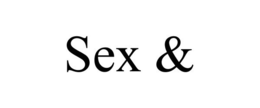 SEX & trademark