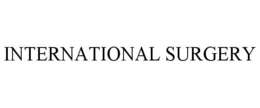 INTERNATIONAL SURGERY trademark