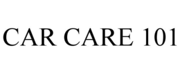 CAR CARE 101 trademark