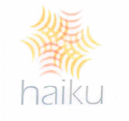 HAIKU trademark