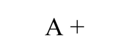 A + trademark