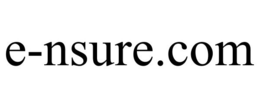 E-NSURE.COM trademark