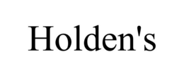 HOLDEN'S trademark