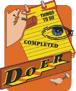 DOER THINGS TO DO COMPLETED trademark