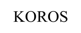 KOROS trademark