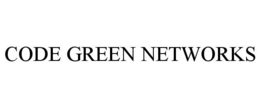 CODE GREEN NETWORKS trademark