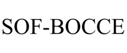 SOF-BOCCE trademark