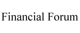 FINANCIAL FORUM trademark
