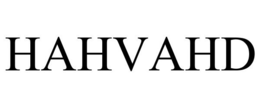 HAHVAHD trademark