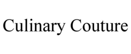 CULINARY COUTURE trademark