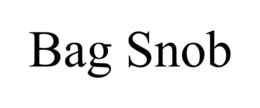 BAG SNOB trademark
