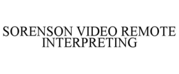 SORENSON VIDEO REMOTE INTERPRETING trademark