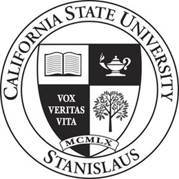 CALIFORNIA STATE UNIVERSITY STANISLAUS VOX VERITAS VITA MCMLX trademark