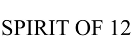 SPIRIT OF 12 trademark