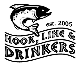 HOOK, LINE & DRINKERS EST. 2005 trademark