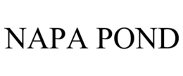 NAPA POND trademark