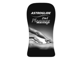 ASTROGLIDE 2 IN 1 PLEASURE MASSAGE trademark