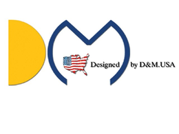 DM DESIGNED BY D&M. USA trademark