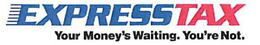 EXPRESSTAX YOUR MONEY'S WAITING. YOU'RE NOT. trademark