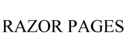 RAZOR PAGES trademark
