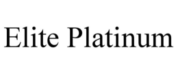 ELITE PLATINUM trademark
