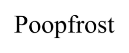 POOPFROST trademark