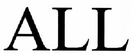 ALL trademark