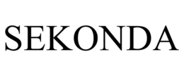 SEKONDA trademark