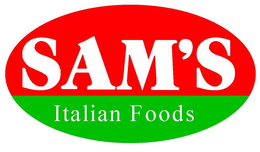 SAM'S ITALIAN FOODS trademark