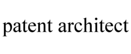 PATENT ARCHITECT trademark