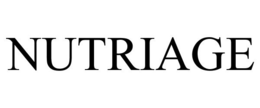 NUTRIAGE trademark