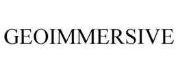 GEOIMMERSIVE trademark