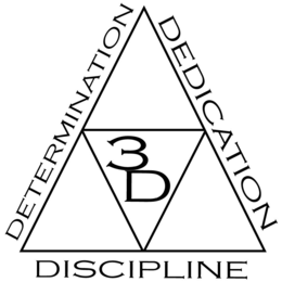 3D DETERMINATION DEDICATION DISCIPLINE trademark