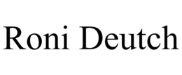 RONI DEUTCH trademark