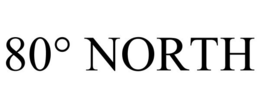 80° NORTH trademark