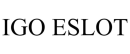 IGO ESLOT trademark