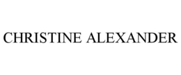 CHRISTINE ALEXANDER trademark