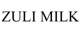 ZULI MILK trademark