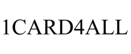 1CARD4ALL trademark