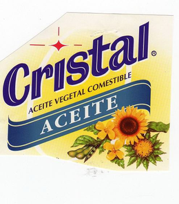 CRISTAL ACEITE VEGETAL COMESTIBLE ACEITE trademark