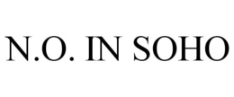 N.O. IN SOHO trademark