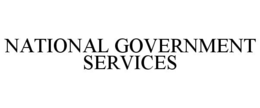 NATIONAL GOVERNMENT SERVICES trademark