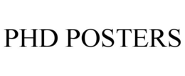 PHD POSTERS trademark