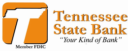 T TENNESSEE STATE BANK "YOUR KIND OF BANK" MEMBER FDIC trademark