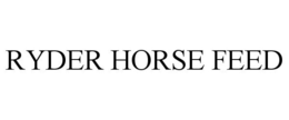 RYDER HORSE FEED trademark