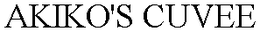 AKIKO'S CUVEE trademark